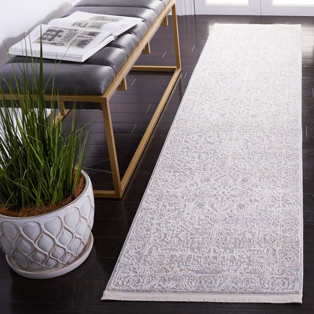 Safavieh Marmara 2&#39; x 8&#39; Beige, Grey and Blue Runner, , large