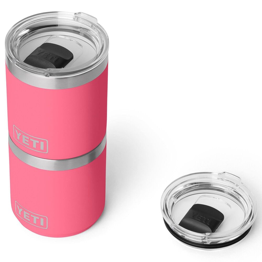 YETI Rambler 10 Oz Stackable Lowball 2.0 with MagSlider Lid in Tropical Pink, , large