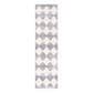 Safavieh Marrakesh MRK530 2"2" x 12" Ivory and Grey Runner, , large