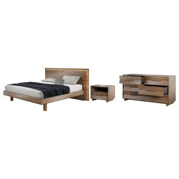 BDI Kava 3-Piece King Bedroom Set in Natural Walnut, , large