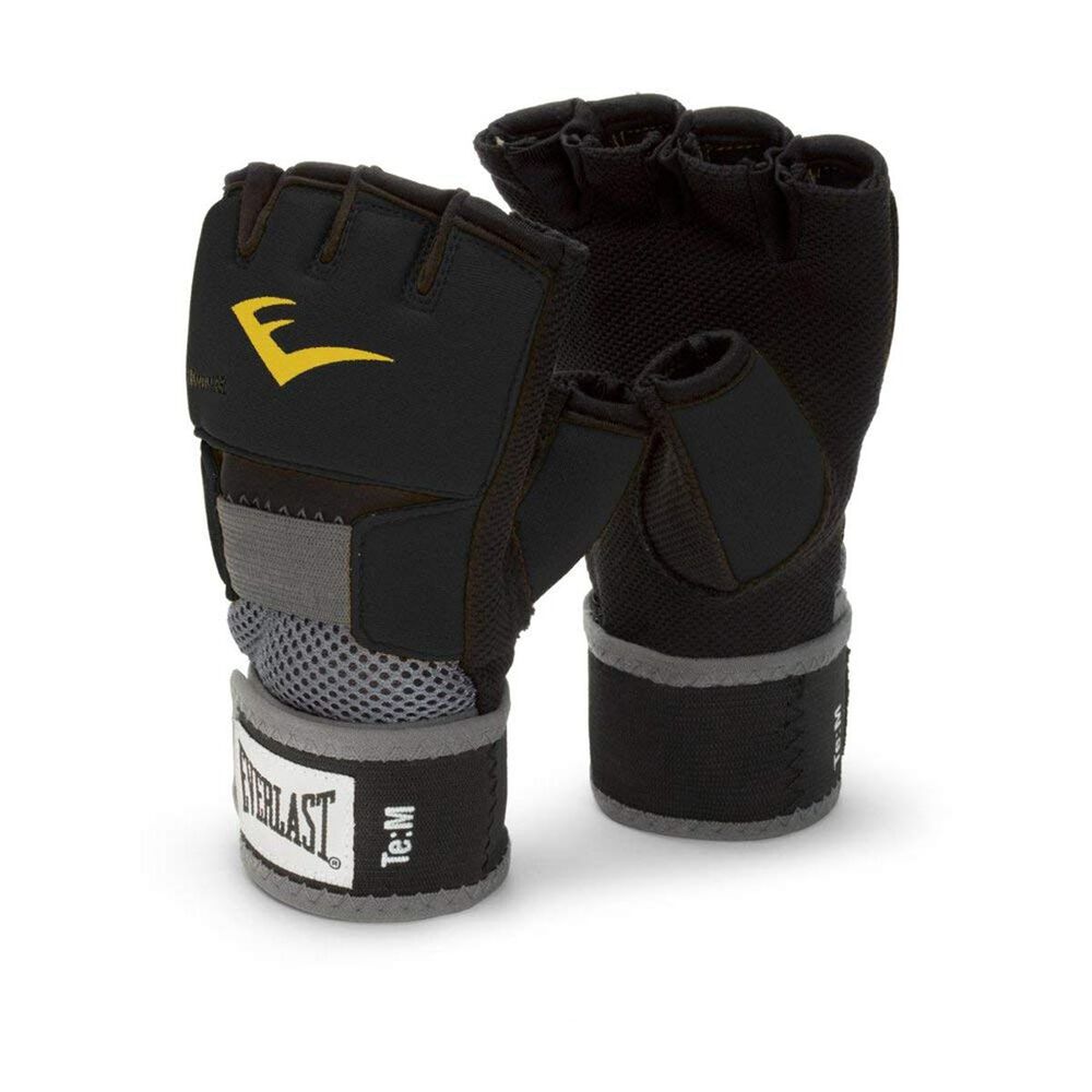 Everlast Evergel Large Hand Wraps in Black, , large