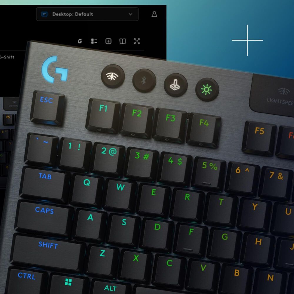 Logitech G915 X Lightspeed TKL Tactile Wireless Gaming Keyboard in Black, , large