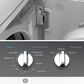 GE 7.4 Cu. Ft. Commercial Electric Dryer with Sensor Dry in White, , large