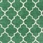 Safavieh Venus Shag 4" x 6" Green and Ivory Area Rug, , large