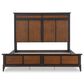 Legacy Classic Fenmore 4-Piece King/California King Panel Bedroom Set in Mocha and Distressed Cherry, , large