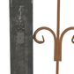 Maple and Jade 57" x 16" Gate Wall Decor in Dark Gray and Brown, , large
