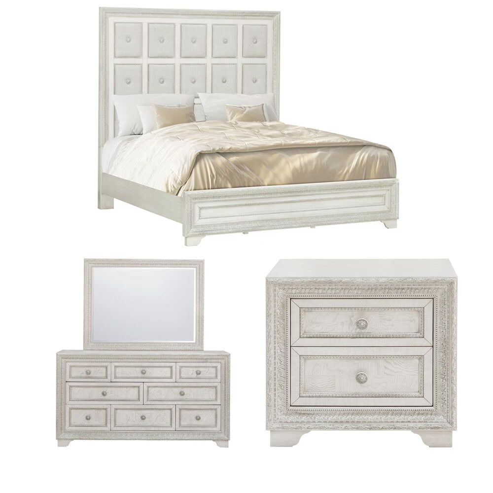 Chapel Hill Camila 4-Piece King Bedroom Set, , large