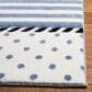 Safavieh Carousel 6"7" x 9" Ivory and Navy Kids  Area Rug, , large