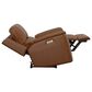 Flexsteel Henry 2-Piece Power Reclining Sofa and Recliner in Caramel Brown, , large