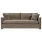 Rowe Furniture Lilah Stationary Sofa in Fawn Brushed Velvet, , large
