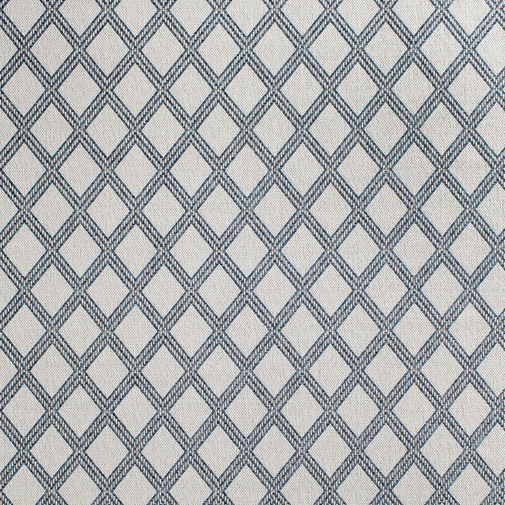 Central Oriental New Zealand Diamond 5&#39;3&quot; x 7&#39; Ecru and Granite Area Rug, , large