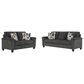 ASHLEY Erinslane Stationary Sofa and Loveseat Set in Dusk, , large