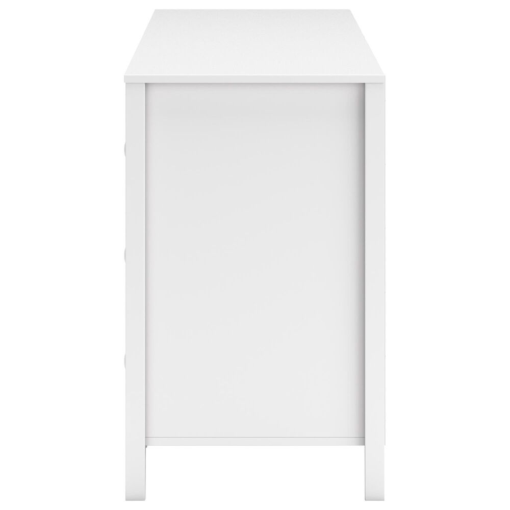 Ashley Hallityn 6-Drawer Dresser in Matte White, , large