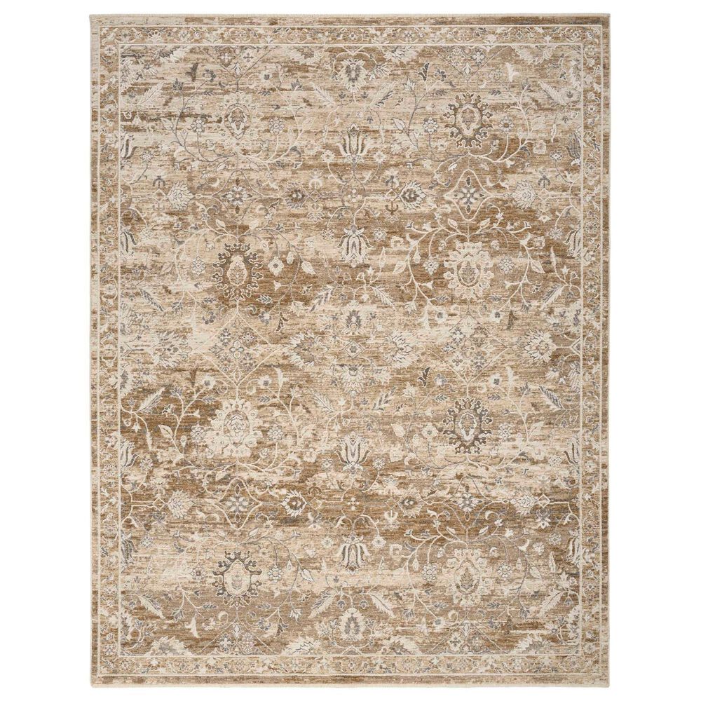 Nourison Retreat RET01 Beige 7"10" x 10" Area Rug, , large