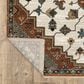 Oriental Weavers Keira Rust and Ivory 5"3" x 7"6" Area Rug, , large