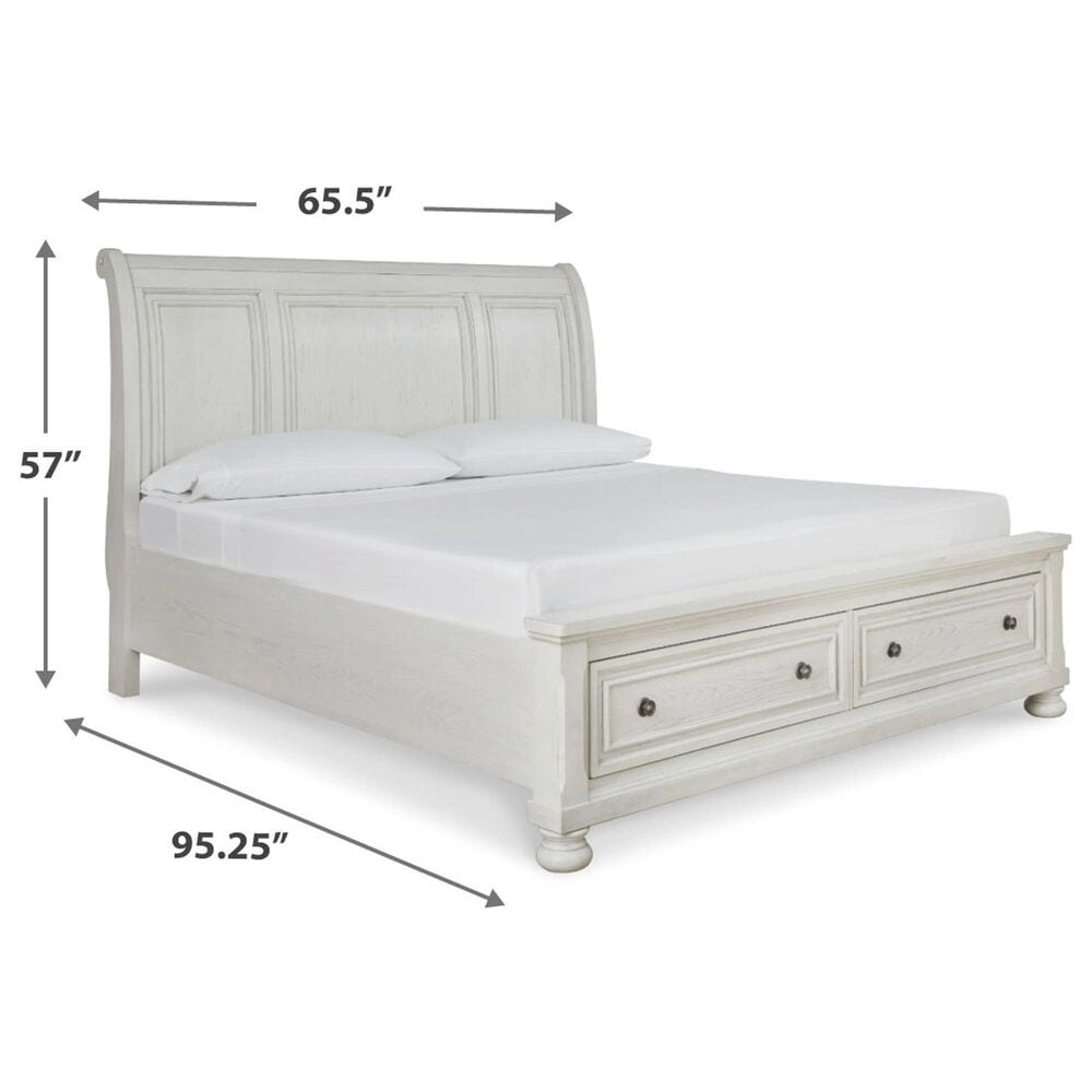 Ashley Robbinsdale Queen Storage Bed with 2 Drawers, , large