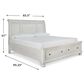 Ashley Robbinsdale Queen Storage Bed with 2 Drawers, , large
