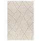 Surya Nalan 2" x 3" Off-White, Charcoal and Black Area Rug, , large
