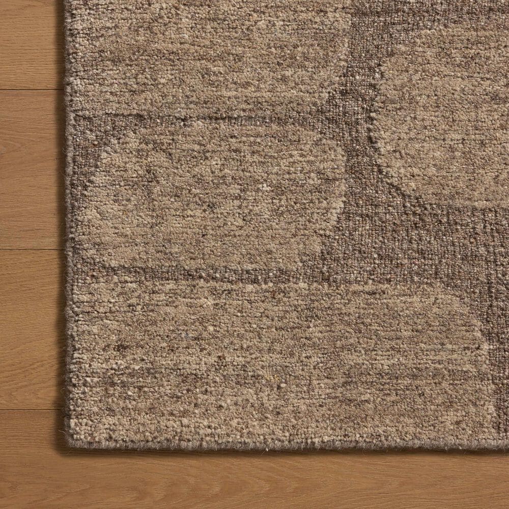 Loloi Hartley Brown and Taupe 8&#39;6&quot; x 11&#39;6&quot; Area Rug, , large