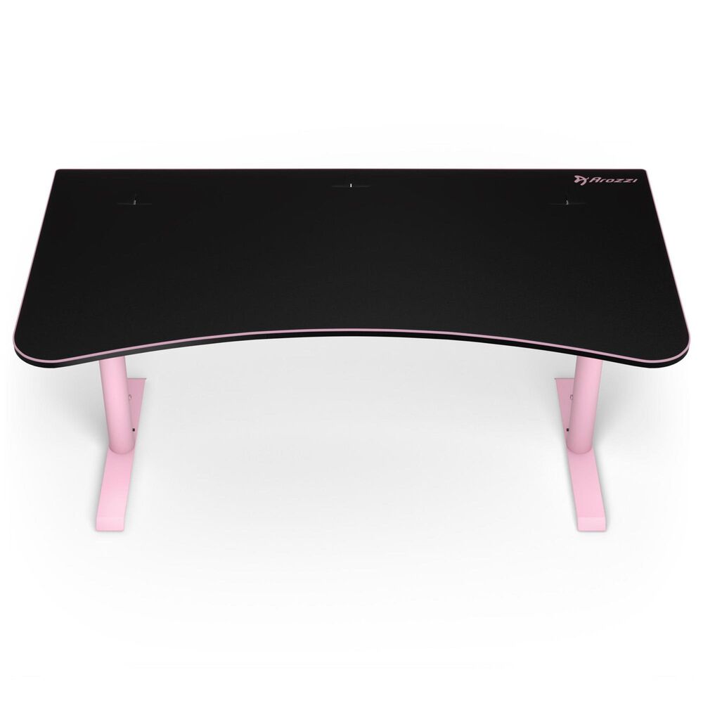 Arozzi Arena Large Gaming Desk in Pink, , large