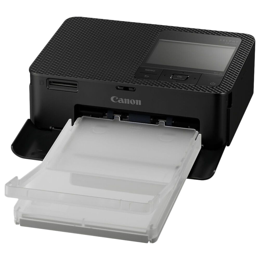 Canon Selphy CP1500 Wireless Compact Photo Printer in Black, , large