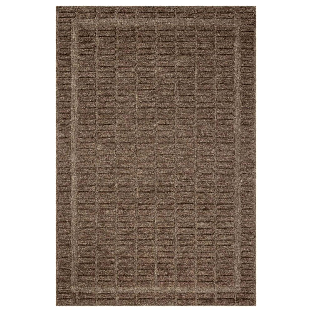 Chris Loves Julia x Loloi Bradley 3"6" x 5"6" Cocoa Area Rug, , large
