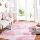 Safavieh Disney Princess Assurance 3"3" x 5"3" Pink and Purple Kids Rug, , large