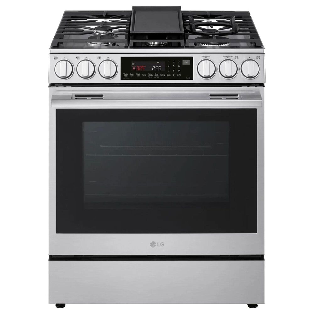 LG 6.3 Cu. Ft. Slide-in Gas Range in PrintProof Stainless Steel, , large