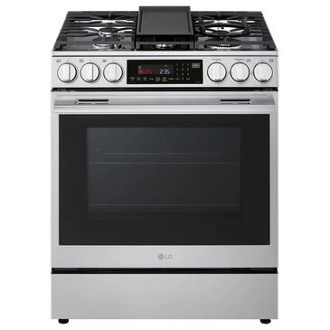 LG 6.3 Cu. Ft. Slide-in Gas Range in PrintProof Stainless Steel, , large