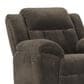 Ashley Frohn Manual Rocker Recliner in Chocolate, , large