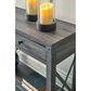 Ashley Freedan Console Sofa Table in Grayish Brown, , large
