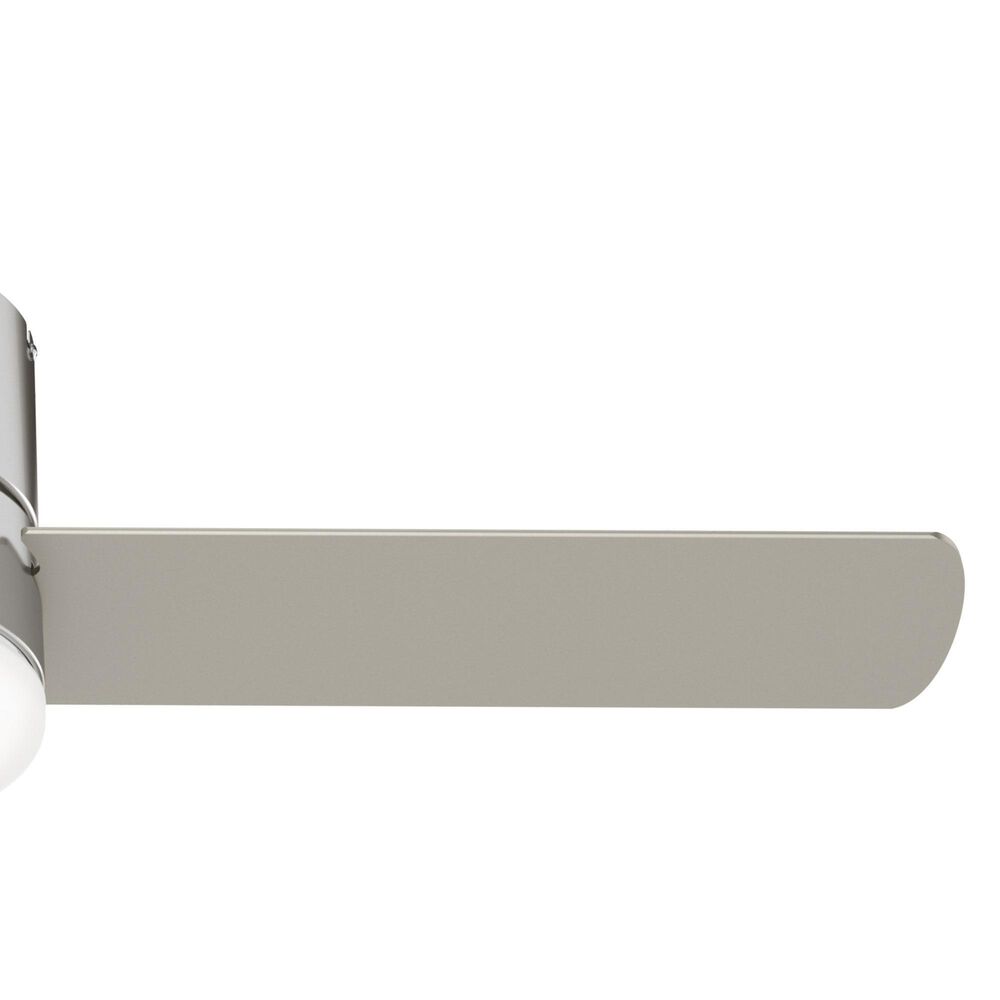 Hunter Minimus 52&quot; Ceiling Fan with LED Lights in Brushed Nickel, , large