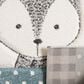 Safavieh Carousel 2"3" x 6" Grey and Ivory Kids Runner, , large