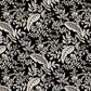 Rifle Paper Co Crafted by Cloth and Company Billie Ottoman in Canopy Black/Cream, , large
