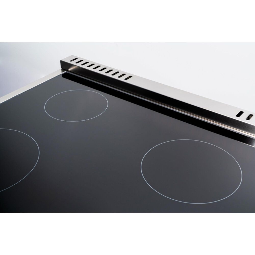 Bertazzoni Professional 4.7 Cu.Ft. Electric Range with European Convection Oven in Stainless Steel, , large