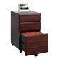 DHP Pursuit 3-Drawer Mobile File Cabinet in Cherry and Gray, , large