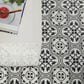 Dal-Tile Memoir Petal Black 12" x 12" Ceramic Tile, , large