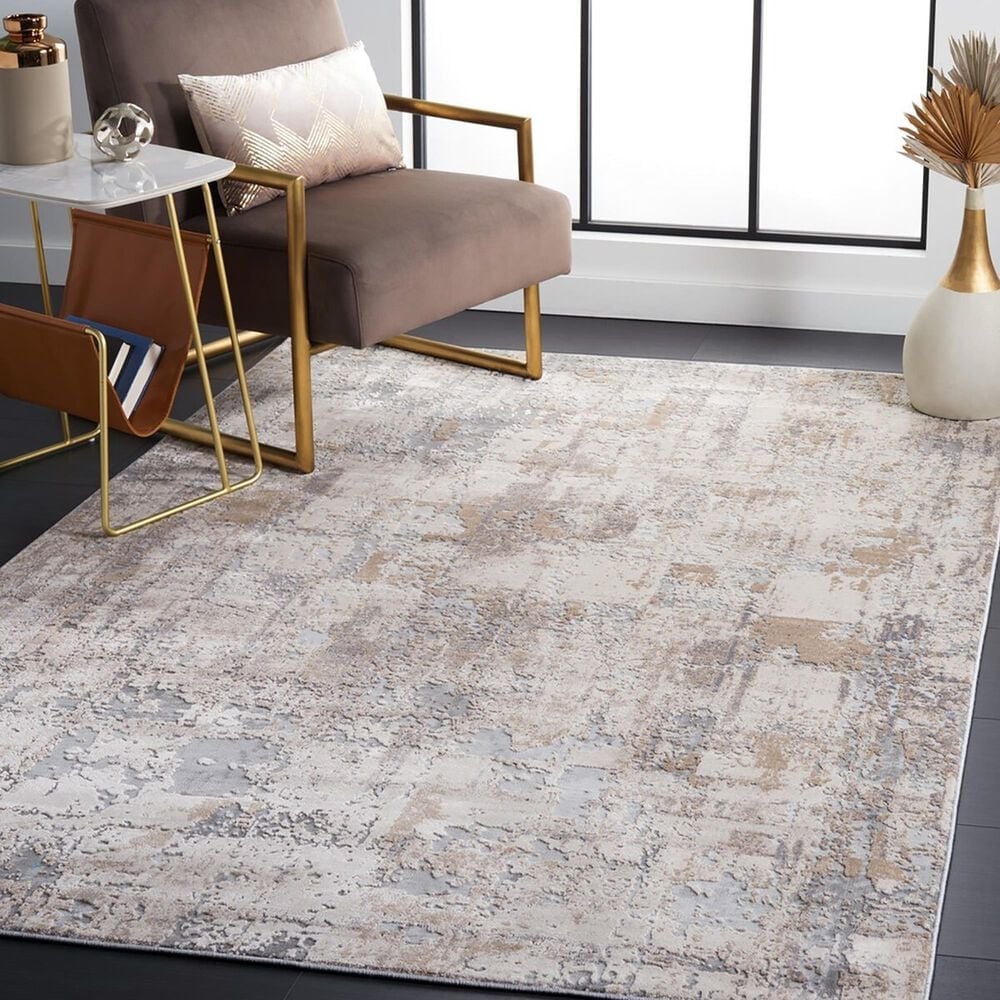 Safavieh Invista 4&#39; x 6&#39; Cream and Beige Area Rug, , large