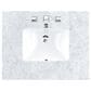 James Martin Vanities Brittany 30" Single Bathroom Vanity in Urban Gray with 3 cm Carrara White Marble Top and Rectangle Sink, , large