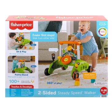 Fisher-Price Safari 2-Sided Steady Speed Walker, , large
