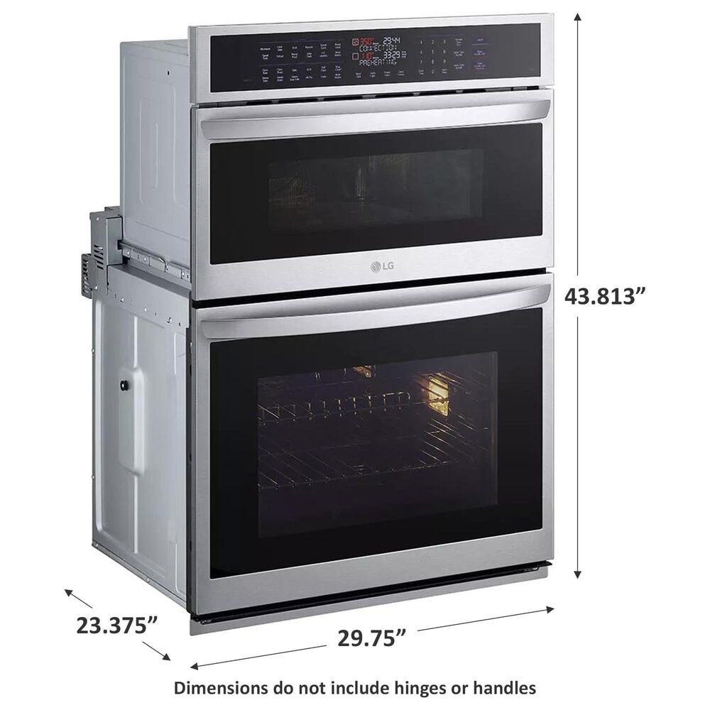 LG Appliance DBL Wall Oven w/Air Sous Vide, , large