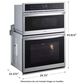 LG Appliance DBL Wall Oven w/Air Sous Vide, , large