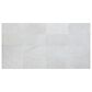 Soho Studio Carvina Carved Cube Bianco Ice White 12" x 24" Marble Tile, , large