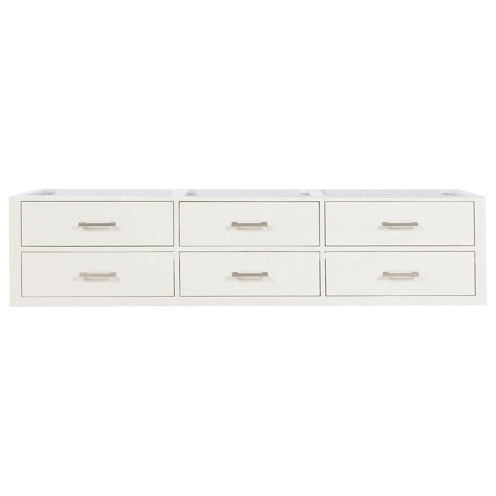 Lexora Home Castor 80&quot; Double Bathroom Vanity in White with 2 cm White Quartz Top and Rectangular Sinks, , large