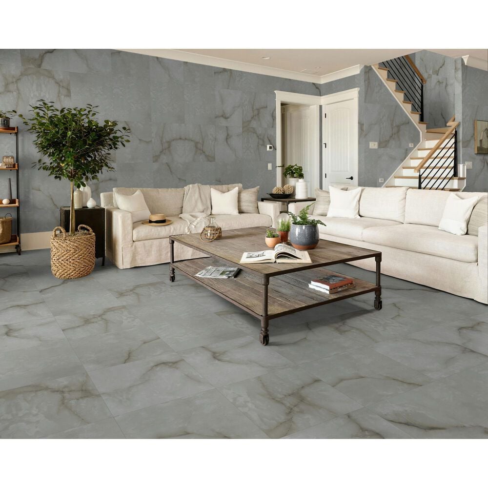 Shaw Astoria Brindle 23.5" x 23.5" Polished Porcelain Tile, , large