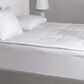 Allied Home Twin Feather Mattress Topper in White, , large