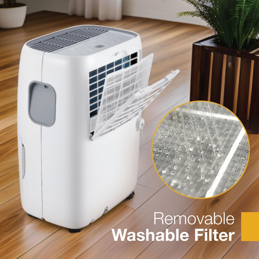 Whirlpool 50-Pint E-Star Dehumidifier in White, , large