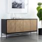 37B Algarve Sideboard in Gold and Black, , large