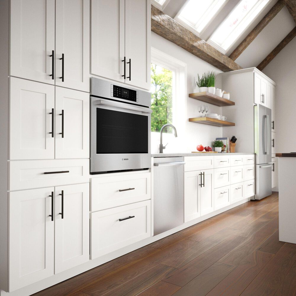 Bosch Benchmark 30&quot; Built-In Single Electric Convection Wall Oven with TFT Touch Control in Stainless Steel, , large