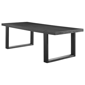 Steve Silver Yves Dining Table in Rubbed Charcoal, , large